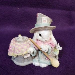 Patchville Bunnies Sean w/original box 1993 Easter Rabbit Bunny